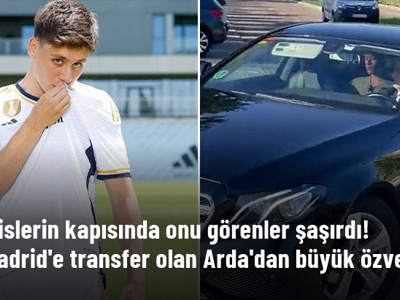 Tesislerin kapısında onu görenler şaşırdı! Real Madrid'e tra