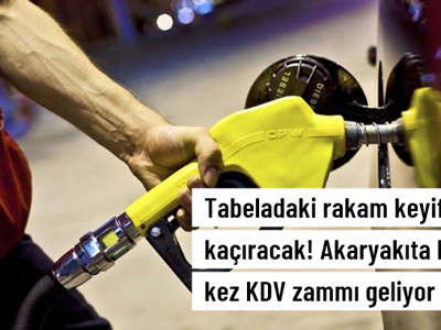 Tabeladaki rakam keyif kaçıracak! Benzin, motorin ve oto gaz